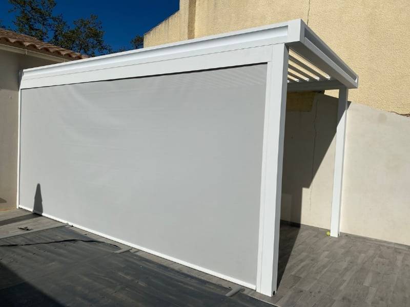 Installation d’une pergola bioclimatique adossée/Acollée Saint-Martin-de-Crau